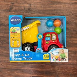 Vtech drop & go dump truck, brand new in box